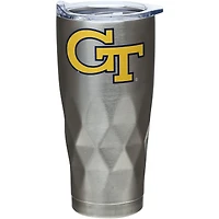 Gobelet isotherme en acier inoxydable à fond diamanté Georgia Tech Yellow Jackets de 650 ml