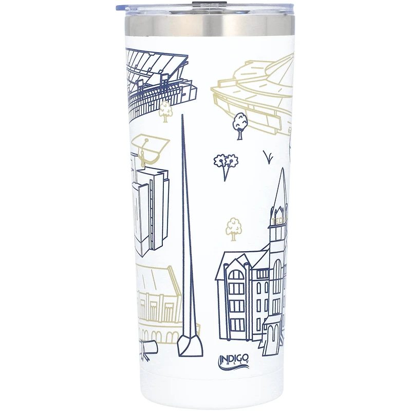 Georgia Tech Yellow Jackets 24oz. Campus Tumbler