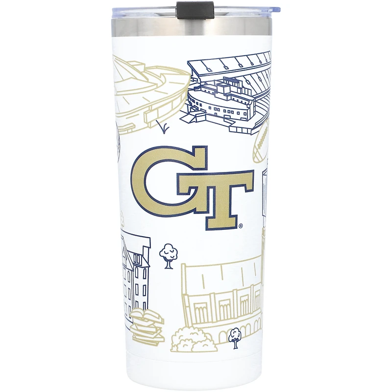 Georgia Tech Yellow Jackets 24oz. Campus Tumbler