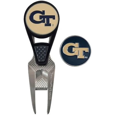 Ensemble d'outils de réparation CVX et de marqueurs de balle des Yellow Jackets de Georgia Tech