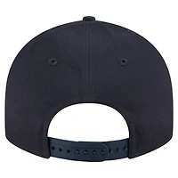Casquette Snapback 9FIFTY Low Profile pour homme New Era bleu marine Georgia Tech Yellow Jackets