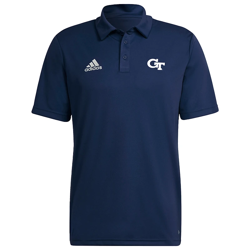 Men's adidas Navy Georgia Tech Yellow Jackets Sideline Entrada22 Polo