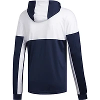 Sweat à capuche adidas bleu marine Georgia Tech Yellow Jackets Sideline Legend Shooter pour homme