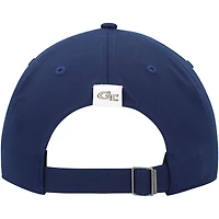 Casquette ajustable pour homme adidas Navy Georgia Tech Yellow Jackets