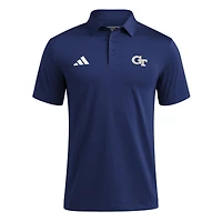 Polo adidas bleu marine Georgia Tech Yellow Jackets Ultimate 365 pour homme