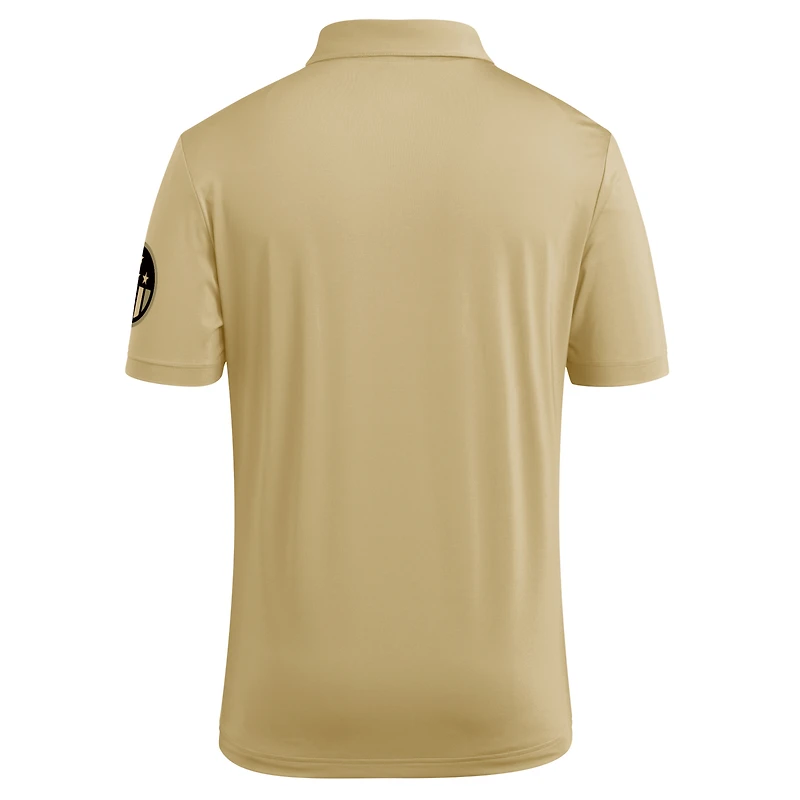 Polo adidas Tan Georgia Tech Yellow Jackets Salute to Service Ultimate365 Solid pour homme