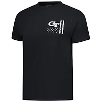 T-shirt camouflage noir Georgia Tech Yellow Jackets OHT pour homme