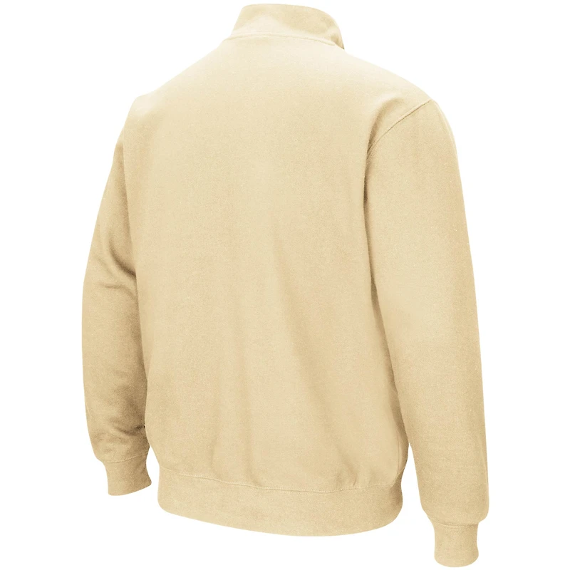 Colosseum Gold Georgia Tech Yellow Jackets pour homme Tortugas Logo Quarter-Zip Pullover Jacket