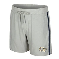 Short Mac gris Colosseum pour homme des Yellow Jackets de Georgia Tech