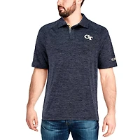 Colosseum Navy Georgia Tech Yellow Jackets Down Swing Polo pour homme