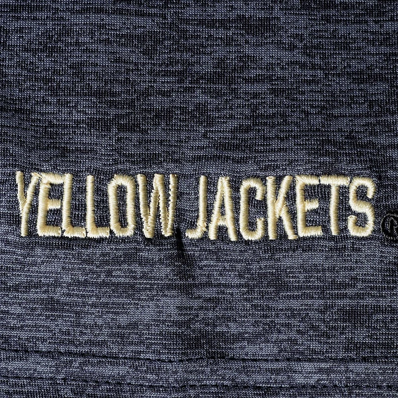 Colosseum Navy Georgia Tech Yellow Jackets Down Swing Polo pour homme