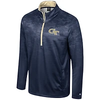 Colosseum Gold Georgia Tech Yellow Jackets pour hommes Veste à demi-zip The Machine