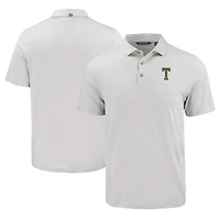 Men's Cutter & Buck Gray Georgia Tech Yellow Jackets Coastline Epic Comfort Eco Recycled Polo
