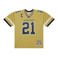 Maillot Mitchell & Ness Calvin Johnson Gold des Yellow Jackets de Georgia Tech 2006 pour homme, taille grande et