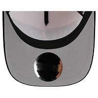 Men's New Era Navy/Cream Georgia Tech Yellow Jackets Arch Two-Tone Corduroy 9FORTY A-Frame Adjustable Hat