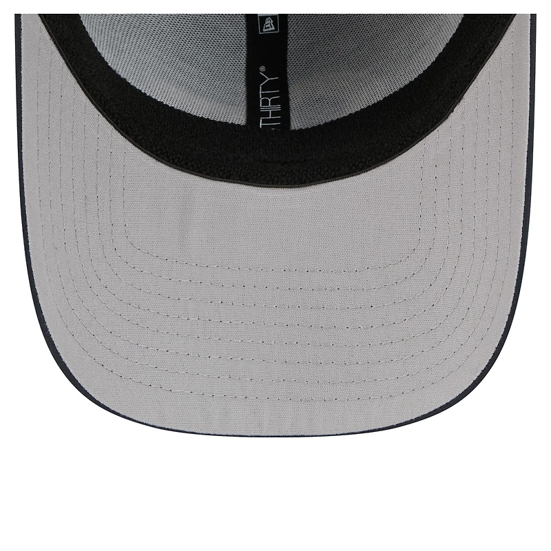 Casquette New Era 39THIRTY Flex bleu marine Georgia Tech Yellow Jackets pour homme