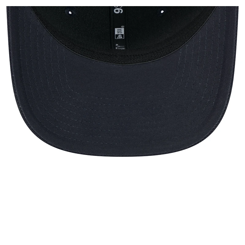 Men's New Era Navy Georgia Tech Yellow Jackets Wordmark Rope 9SEVENTY Stretch-Snap Hat