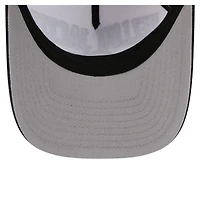 Men's New Era White/Navy Georgia Tech Yellow Jackets Arch Two-Tone Rope 9FORTY A-Frame M-Crown Adjustable Hat