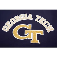 Men's Pro Standard Navy Georgia Tech Yellow Jackets Classic Stacked Logo T-Shirt