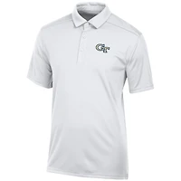 Polo classique jacquard blanc Georgia Tech Yellow Jackets pour homme