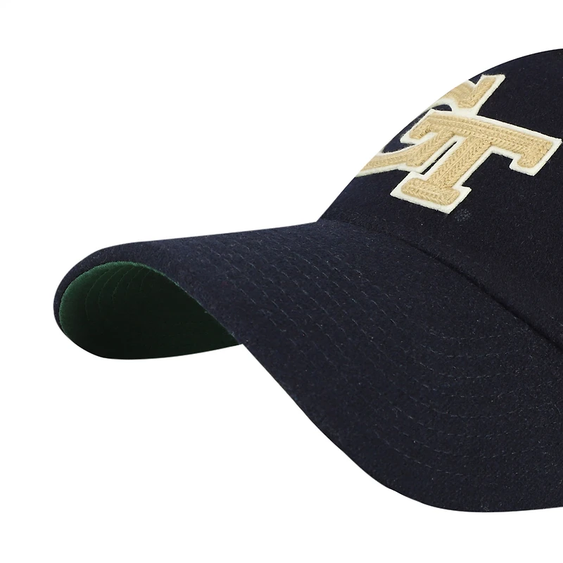 Unisex '47 Navy Georgia Tech Yellow Jackets Collections Golden Age Offside DT Adjustable Hat