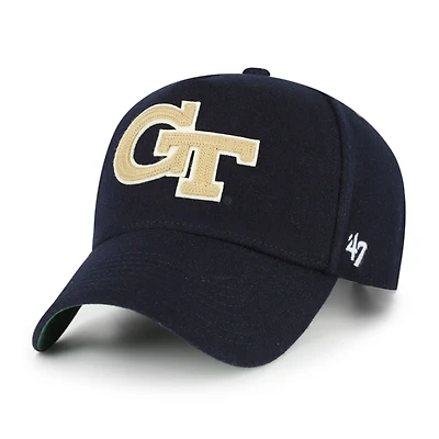Unisex '47 Navy Georgia Tech Yellow Jackets Collections Golden Age Offside DT Adjustable Hat