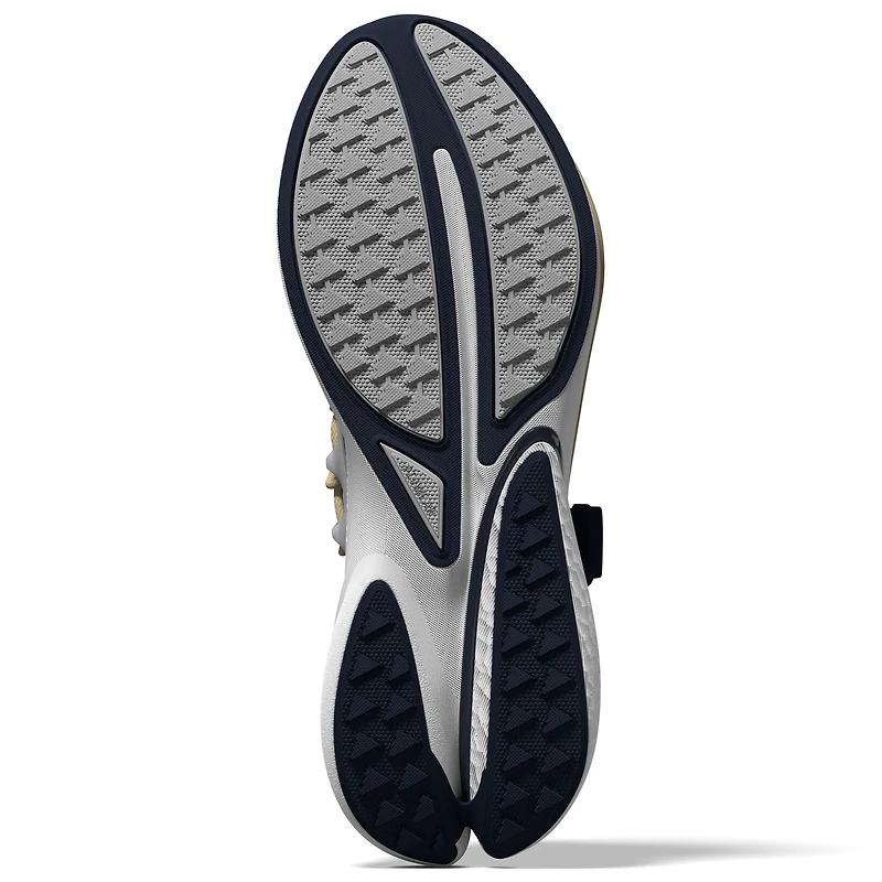 Chaussures unisexes adidas AlphaBoost V2 bleu marine/or Georgia Tech Yellow Jackets