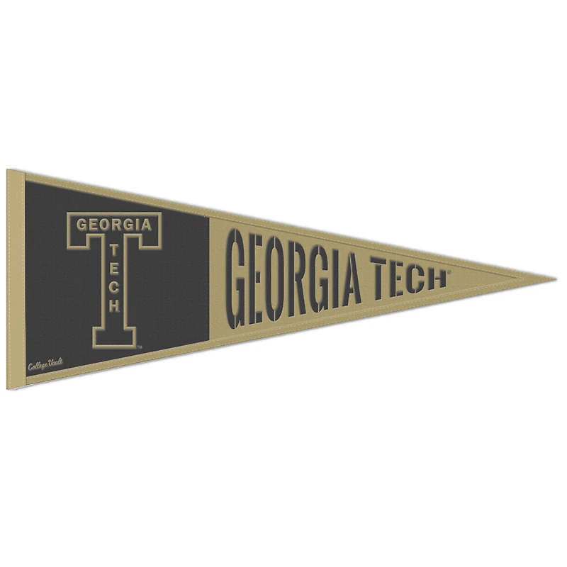 Fanion de coffre-fort WinCraft Georgia Tech Yellow Jackets 13" x 32"