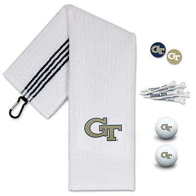 Coffret cadeau de golf WinCraft Georgia Tech Yellow Jackets