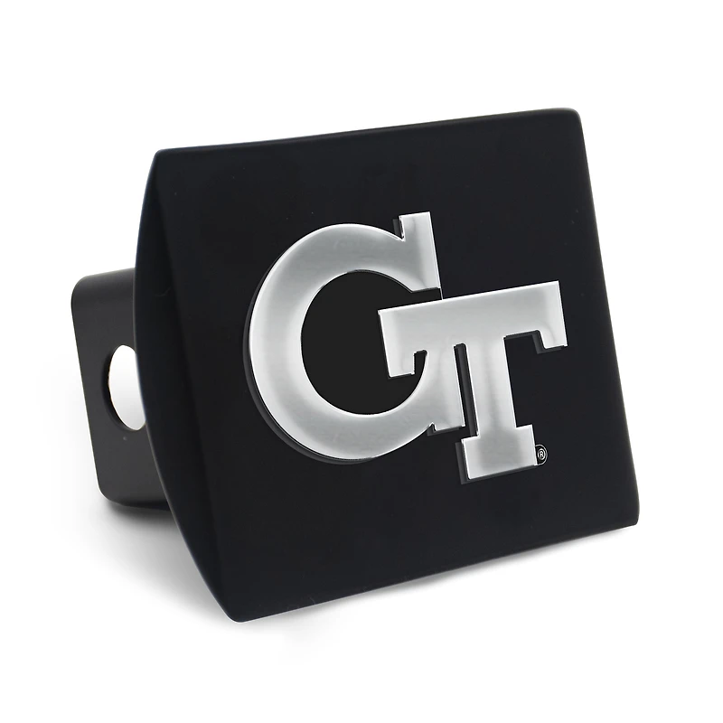 Housse d'attelage WinCraft Georgia Tech Yellow Jackets en métal chromé de qualité supérieure avec logo