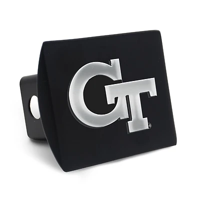 Housse d'attelage WinCraft Georgia Tech Yellow Jackets en métal chromé de qualité supérieure avec logo
