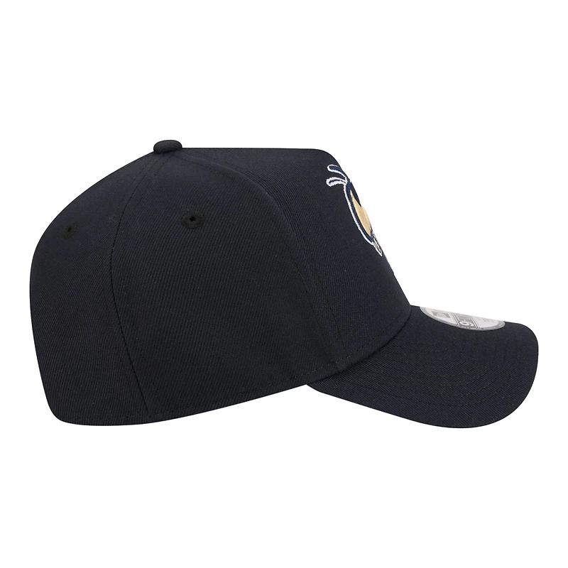 Casquette ajustable New Era 9FORTY Georgia Tech Yellow Jackets bleu marine pour jeunes