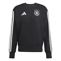 Sweat-shirt adidas Alphaskin noir de l'équipe nationale d'Allemagne