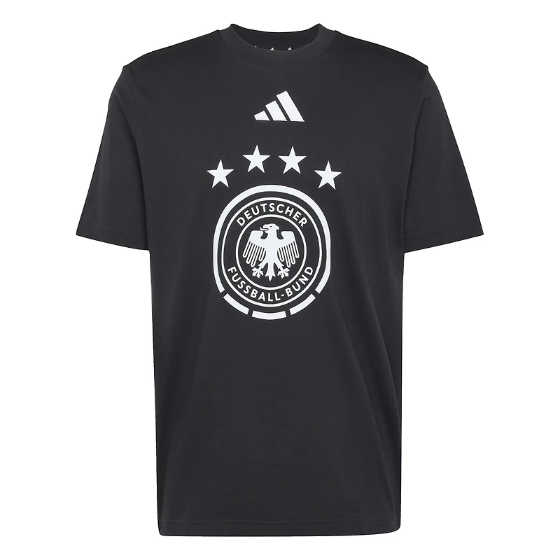 adidas Black Germany National Team Alphaskin Graphic T-Shirt