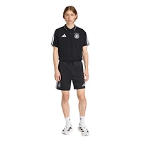 polo adidas noir de l'équipe nationale d'Allemagne Alphaskin