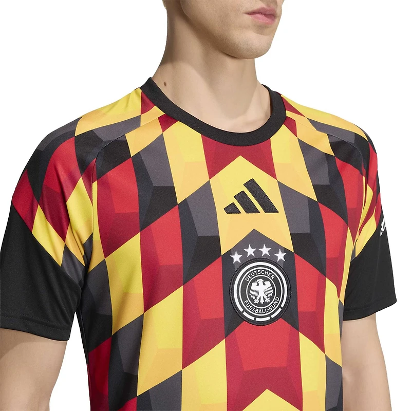 Men's adidas Black Germany National Team 2026 Pre-Match Top