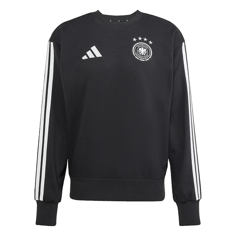 Men's adidas Black Germany National Team FIFA x World Cup Alphaskin Crewneck Sweatshirt
