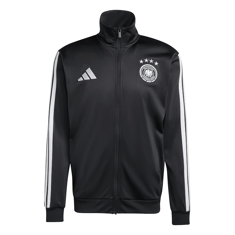 Veste de survêtement zippée adidas Alphaskin noire pour homme, équipe nationale d'Allemagne, FIFA x Coupe du Monde