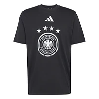 T-shirt graphique adidas Alphaskin noir pour homme, équipe nationale d'Allemagne, FIFA x Coupe du Monde