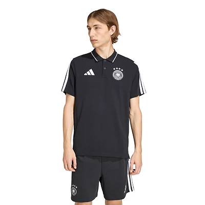 Polo Alphaskin noir adidas pour homme, équipe nationale d'Allemagne, FIFA x Coupe du Monde