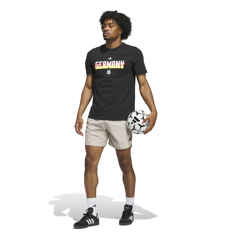 Men's adidas Black Germany National Team Jersey Hook T-Shirt