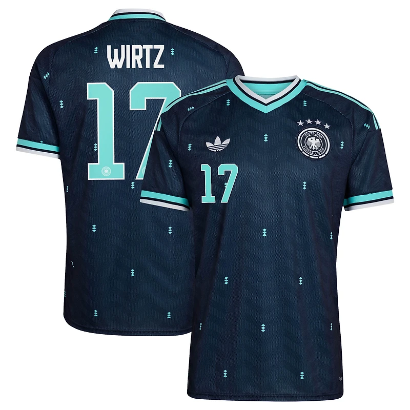 Men's adidas Florian Wirtz Navy Germany National Team 2026 Away Replica Jersey