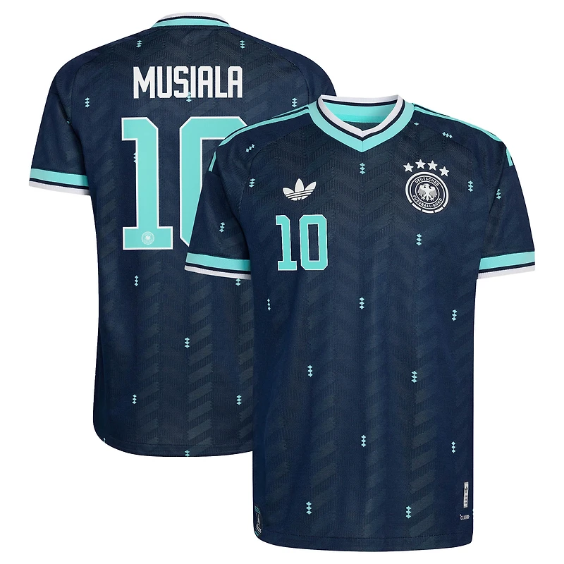 Men's adidas Jamal Musiala White Germany National Team 2026 Home Authentic Jersey