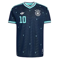 Maillot domicile authentique adidas Jamal Musiala blanc de l'équipe nationale d'Allemagne 2026