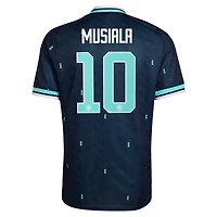 Maillot réplique extérieur adidas Jamal Musiala bleu marine de l'équipe nationale allemande 2026 pour homme