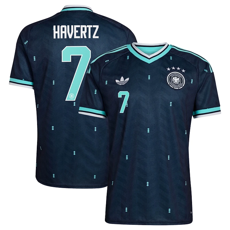 Men's adidas Kai Havertz White Germany National Team 2026 Home Replica Jersey