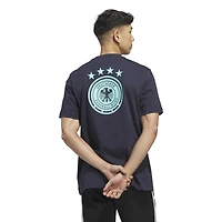 Maillot extérieur adidas bleu marine de l'équipe nationale d'Allemagne 2026 pour homme