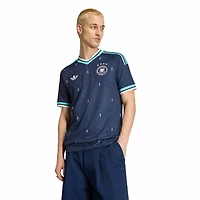 Maillot réplique extérieur adidas bleu marine de l'équipe nationale d'Allemagne 2026 pour homme