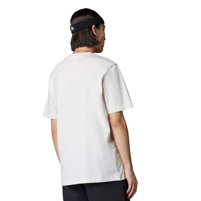T-shirt blanc adidas Originals pour homme, 125e anniversaire de l'équipe nationale allemande Culturewear
