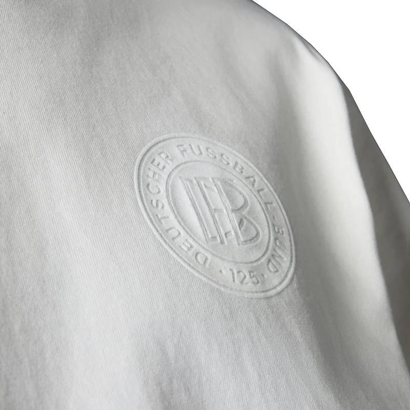 T-shirt blanc adidas Originals pour homme, 125e anniversaire de l'équipe nationale allemande Culturewear